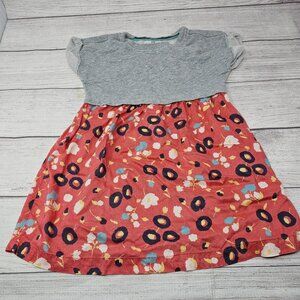 Hanna Andersson Organic Cotton‎ Toddler Girls Floral Dress Size 3T